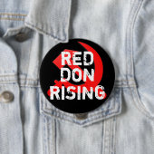 Die "Red Don Rising" mit der russischen Sichel Button (Beispiel)