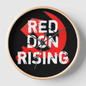 Die "Red Don Rising" mit der russischen Sichel Uhr (Vorderseite)