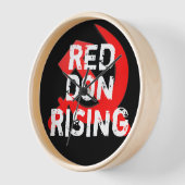 Die "Red Don Rising" mit der russischen Sichel Uhr (Winkel)