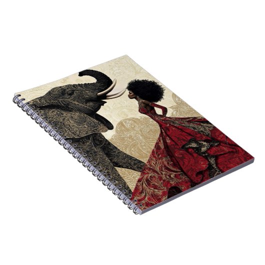 Die Red Elephant Edition11 Notizblock (Rechte Seite)