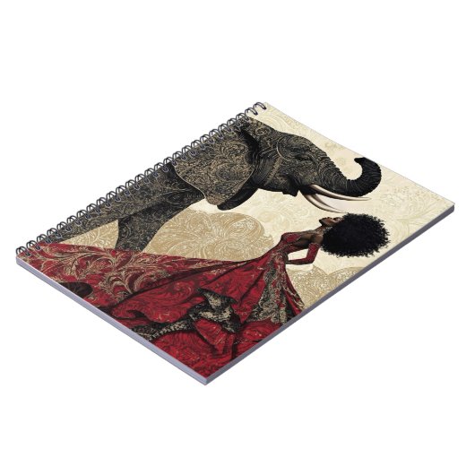 Die Red Elephant Edition11 Notizblock (Linke Seite)