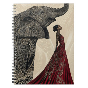 Die Red Elephant Edition4 Notizblock