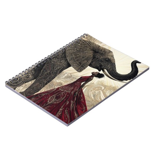 Die Red Elephant Edition6 Notizblock (Linke Seite)