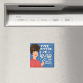 Die Redefreiheit ist schön....aber.... Magnet (In Situ (Geschirrspüler))