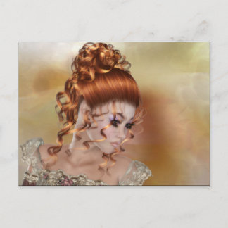 Die Redhead-Designs 2 Postkarte