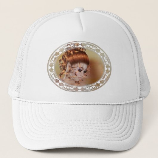 Die Redhead-Designs 2 Truckerkappe (Vorderseite)