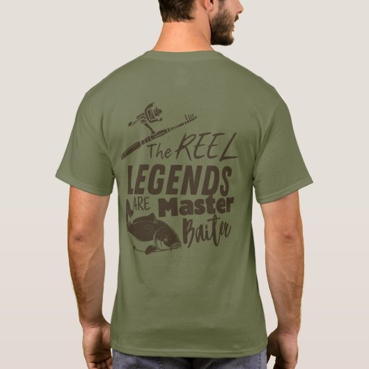 Die REEL-Legenden | Karpfenfisch T-Shirt (Rückseite)