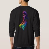 Die reflektierende Lady Sweatshirt (Rückseite)