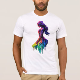 Die reflektierende Lady T-Shirt