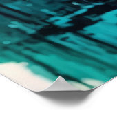 Die Reflektion der Natur Poster (Ecke)