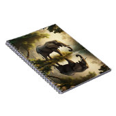 Die Reflektion eines Elefanten Notizblock (Rechte Seite)