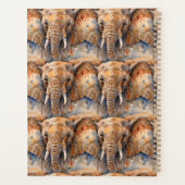 Die Reflektion eines Elefanten Planer (Rückseite)