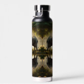 Die Reflektion eines Elefanten Trinkflasche (Rechts)