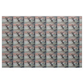 "Die Reflektionen der Wildnis: Ein Kangaroo am Str Stoff (Fat Quarter (45,7 x 55,9 cm))