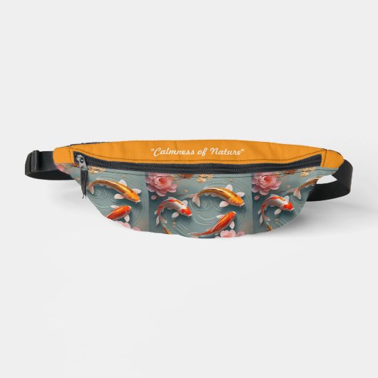 "Die Reflexion der Stille" Bauchtasche (Vorderseite)