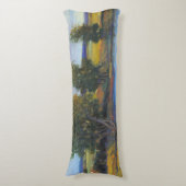 Die Reflexion II des Baums Seitenschläferkissen (Vorderseite Vertikal)