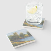 Die Reflexion II des Baums Steinuntersetzer (Seitenansicht)