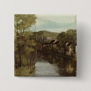Die Reflexion von Ornans, c.1872 Button