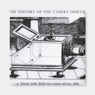 Die Reflexkamera obscura Magnet