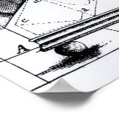 Die Reflexkamera obscura Poster (Ecke)