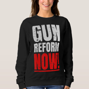 Die Reform des Waffensektors ist jetzt bekümmert Sweatshirt