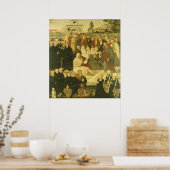 Die Reformergruppe bei einem Wunder Poster (Küche)