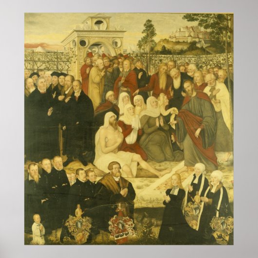 Die Reformergruppe bei einem Wunder Poster (Vorne)