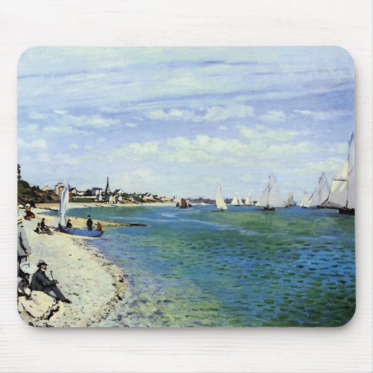 Die Regatta in Saint-Adresse Mousepad (Vorne)