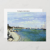 Die Regatta in Saint-Adresse Postkarte (Vorne/Hinten)