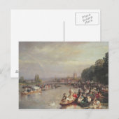 Die Regatta Postkarte (Vorne/Hinten)