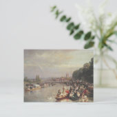 Die Regatta Postkarte (Stehend Vorderseite)