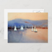 Die Regatta-Postkarte Postkarte (Vorne/Hinten)