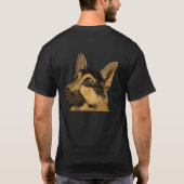 Die Regel des Schäferhunds! T-Shirt (Rückseite)