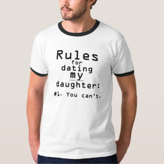 Die Regeln der Männer für verabredeten meine T-Shirt
