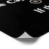 Die Regeln des Kapitäns - Kapitän immer recht Poster (Ecke)