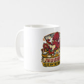 Die Regeln sind sehr optimistisch – Krake Kaffeetasse (Vorderseite Links)