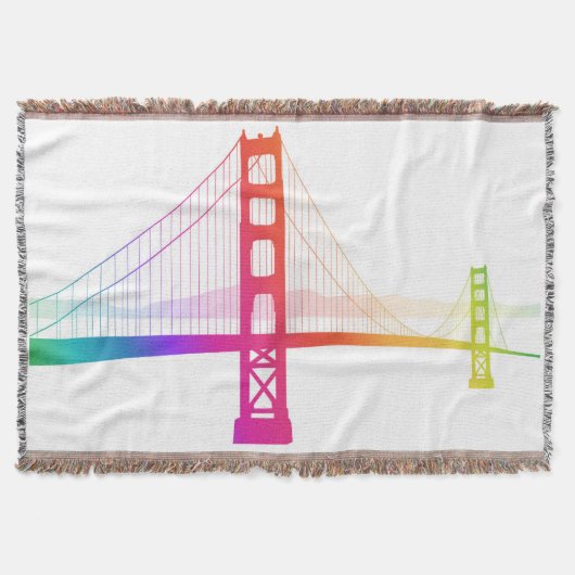 Die Regenbogen-Art Golden gate bridges | Decke (Vorderseite)