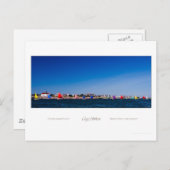 Die Regenbogen-Flotte, Nantucket Postkarte (Vorne/Hinten)