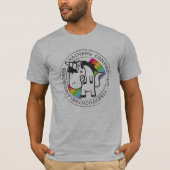 Die Regenbogen-Sammlung grundlegende T T-Shirt (Vorderseite)