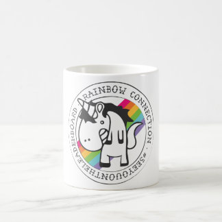 Die Regenbogen-Verbindungs-Tasse Kaffeetasse