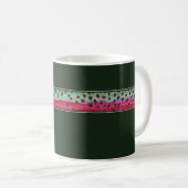 Die Regenbogenforelle der Haut Kaffeetasse (VorderseiteRechts)