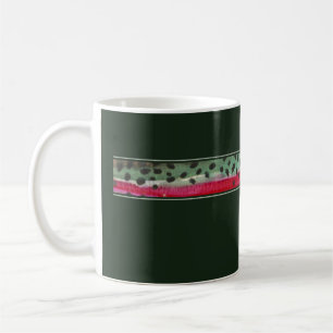 Die Regenbogenforelle der Haut Kaffeetasse