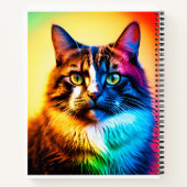die Regenbogenkatze Notizblock (Rückseite)