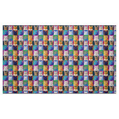 die Regenbogenkatzen Stoff (Fat Quarter (45,7 x 55,9 cm))