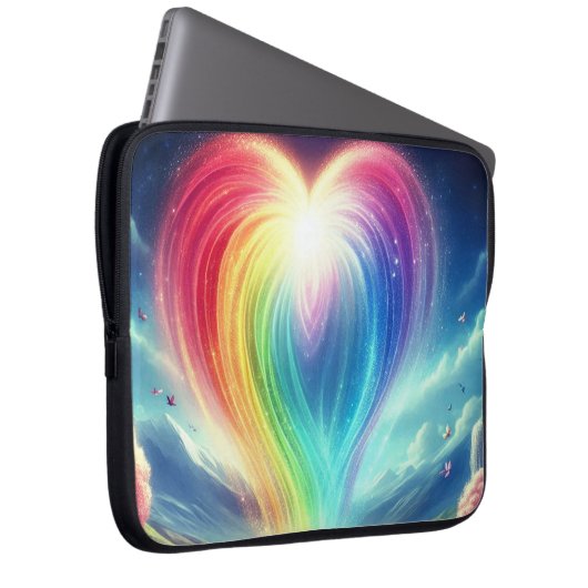 Die Regenbogenliebe Überall Electronics-Tasche Laptopschutzhülle (Vorne Rechts)