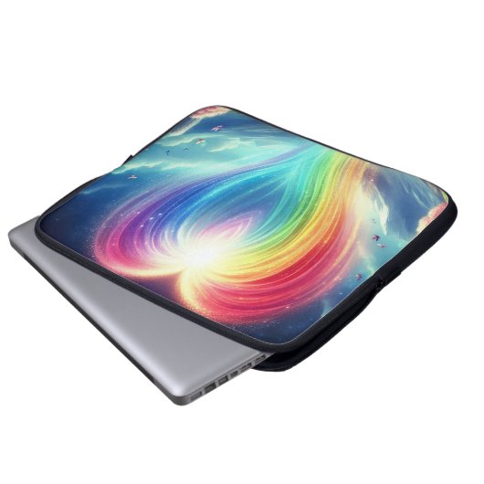Die Regenbogenliebe Überall Electronics-Tasche Laptopschutzhülle (Vorne Knopf)