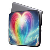 Die Regenbogenliebe Überall Electronics-Tasche Laptopschutzhülle (Vorderseite Links)
