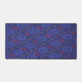 Die Regenfäden der Berry-Blütenstreuen strukturier Schreibtischunterlage (Vorderseite)