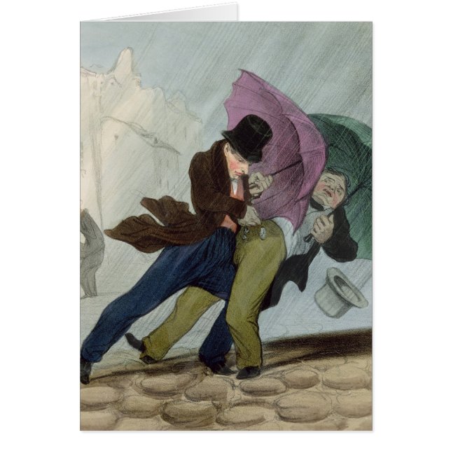 Die Regenschirm-Reise, von 'Flibustiers Parisiens (Vorne)