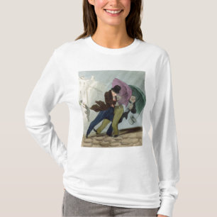 Die Regenschirm-Reise, von 'Flibustiers Parisiens T-Shirt